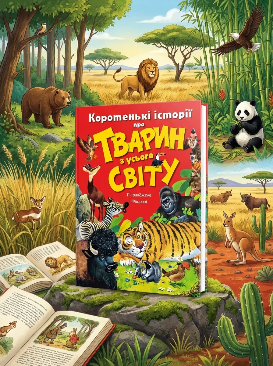 Коротенькі історії про тварин з усього світу — Фйорані П´єранджела, фото 2