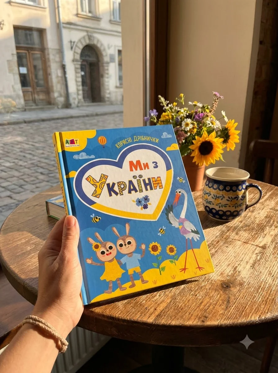 Корисні дрібнички. Ми з України — Книги-іграшки