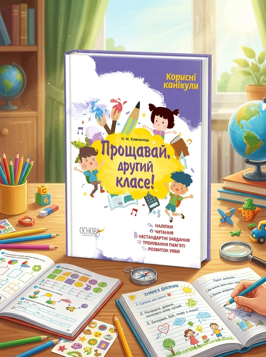 Корисні канікули. Прощавай другий класе! — Дитяча література