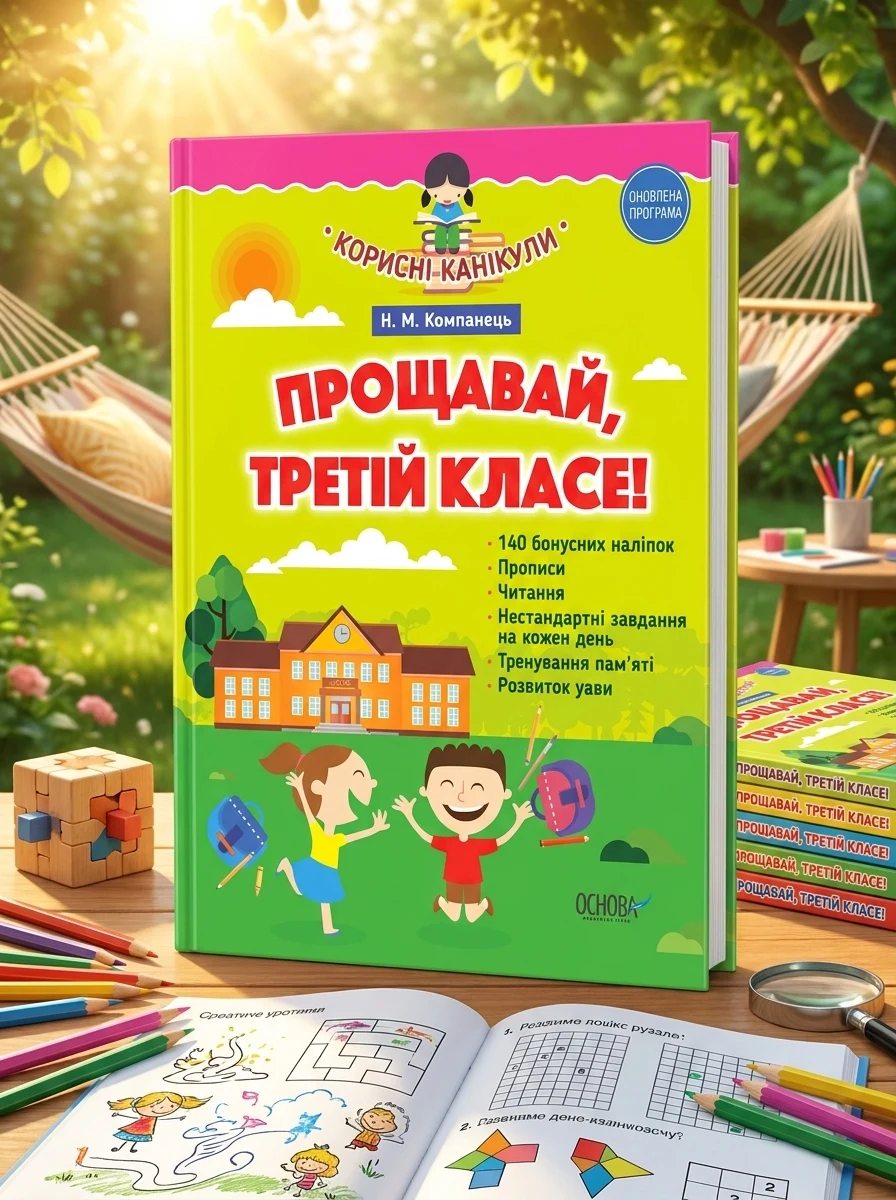 Корисні канікули. Прощавай третій клас! До нової програми — Вивчення мов