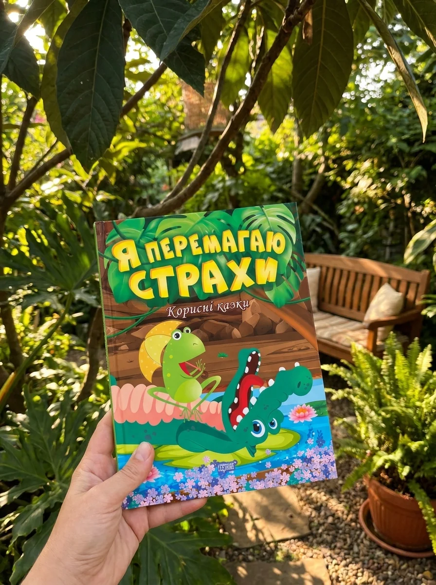 Корисні казки. Я перемагаю страхи — Тетяна Клапчук, обкладинка