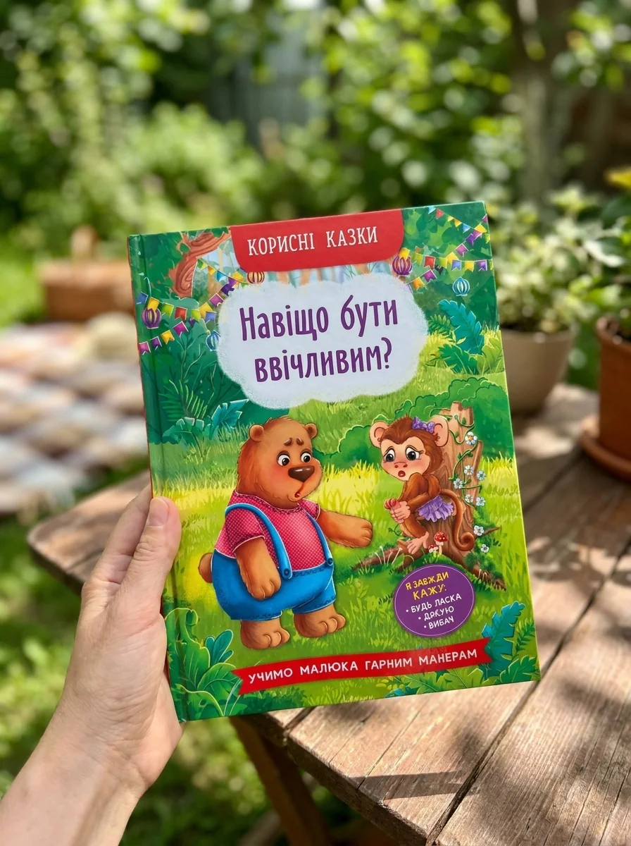 Корисні казки. Навіщо бути ввічливим? — Дитяча література
