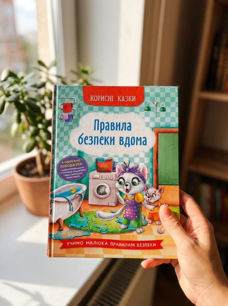 Корисні казки. Правила безпеки вдома — фото 2