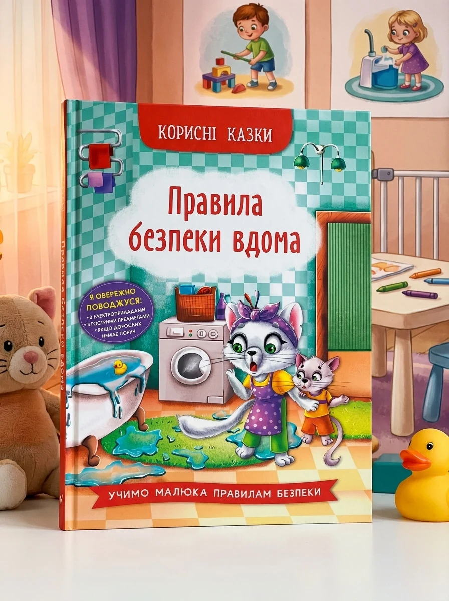 Корисні казки. Правила безпеки вдома — Дитяча література