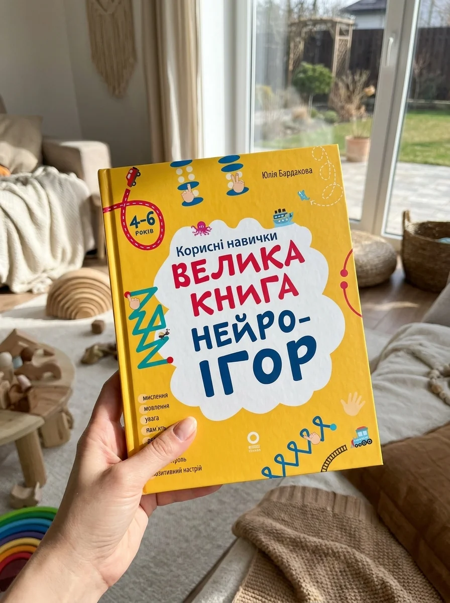 Корисні навички. Велика книга нейроігор. 4-6 років — фото 2