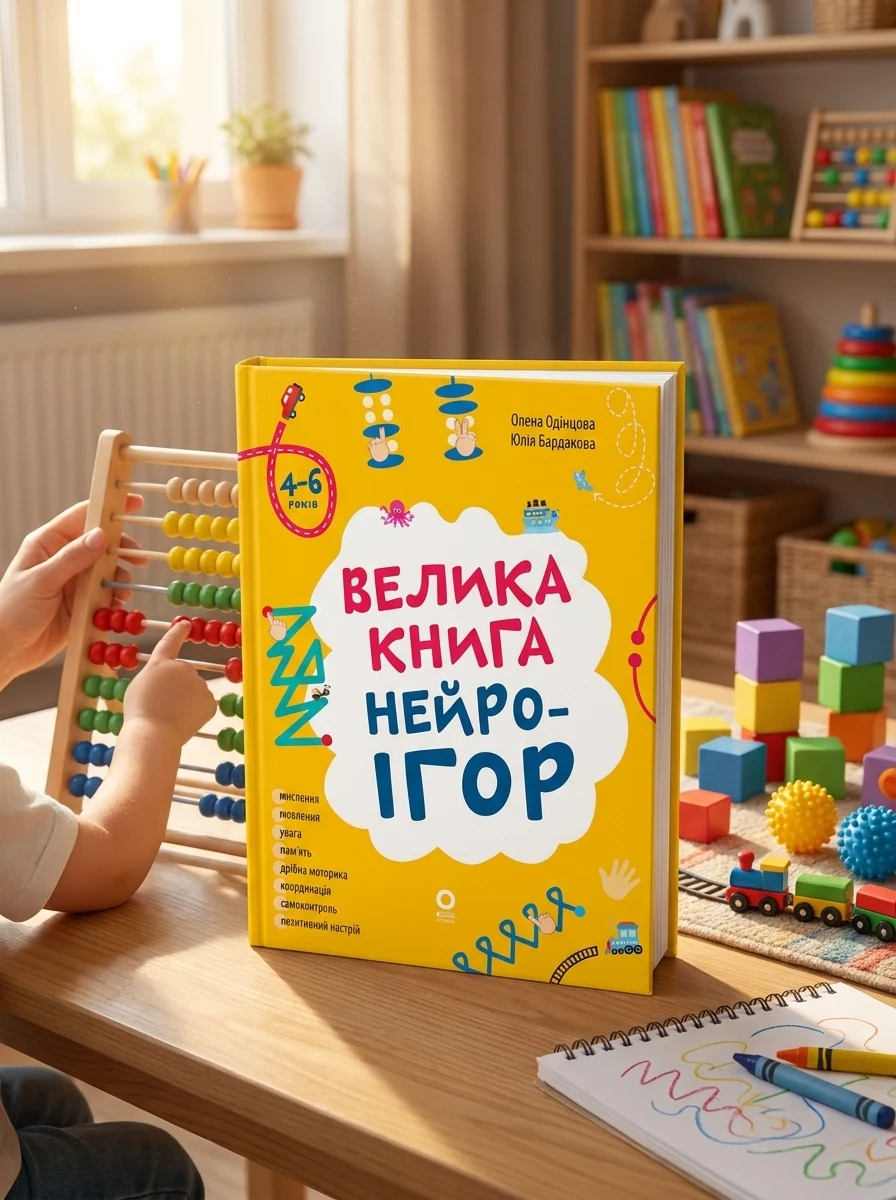 Корисні навички. Велика книга нейроігор. 4-6 років