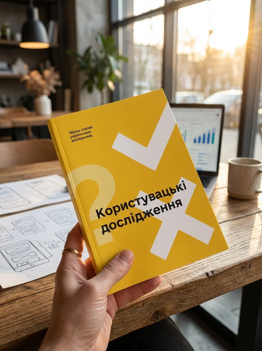 Користувацькі дослідження — Богдана Рущак, обкладинка