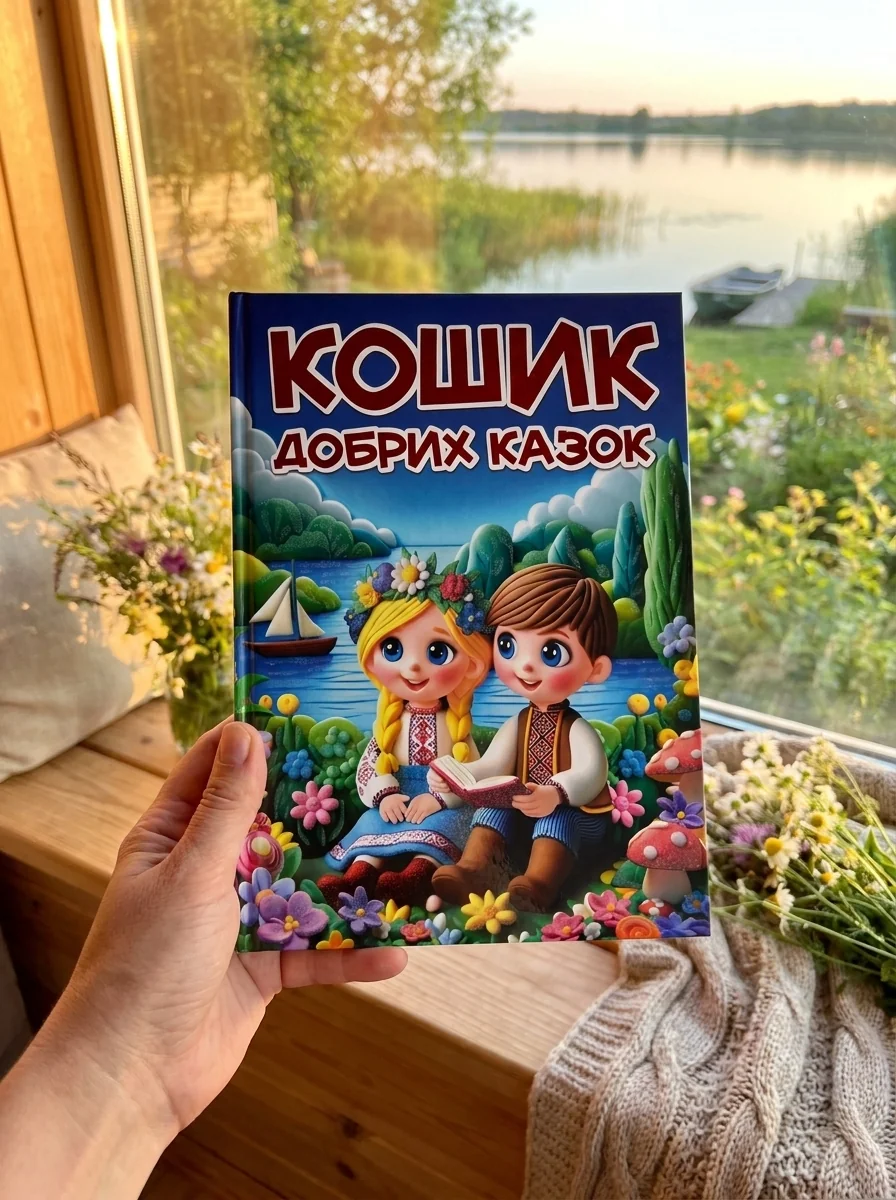 Кошик добрих казок, обкладинка