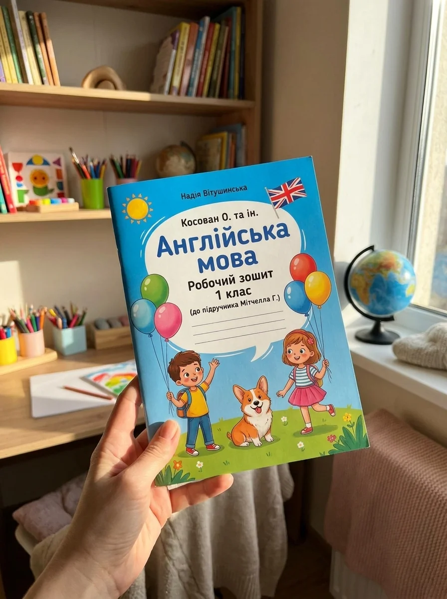 Косован О. та ін. Англійська мова. Робочий зошит 1 клас. (до підручника Мітчелла Г.) — Вивчення мов