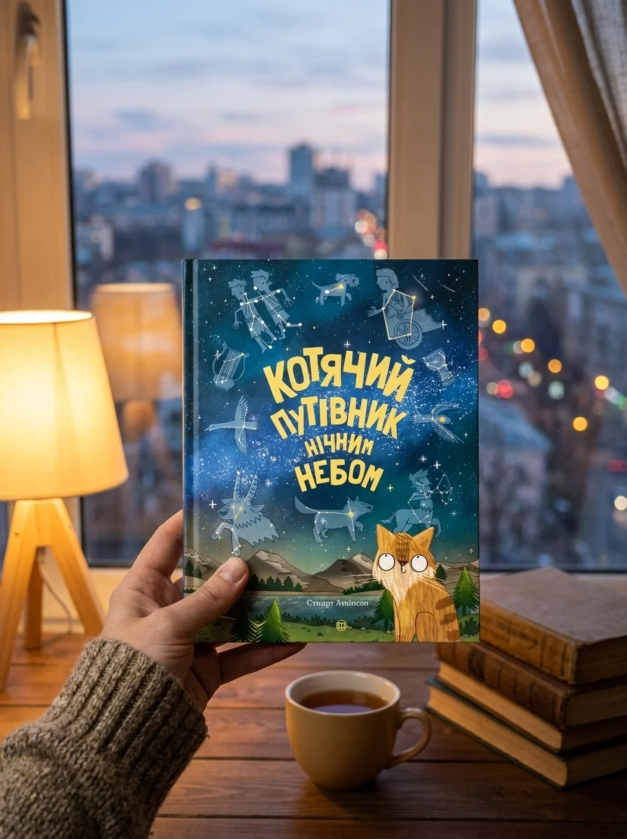 Котячий путівник нічним небом — Художня література