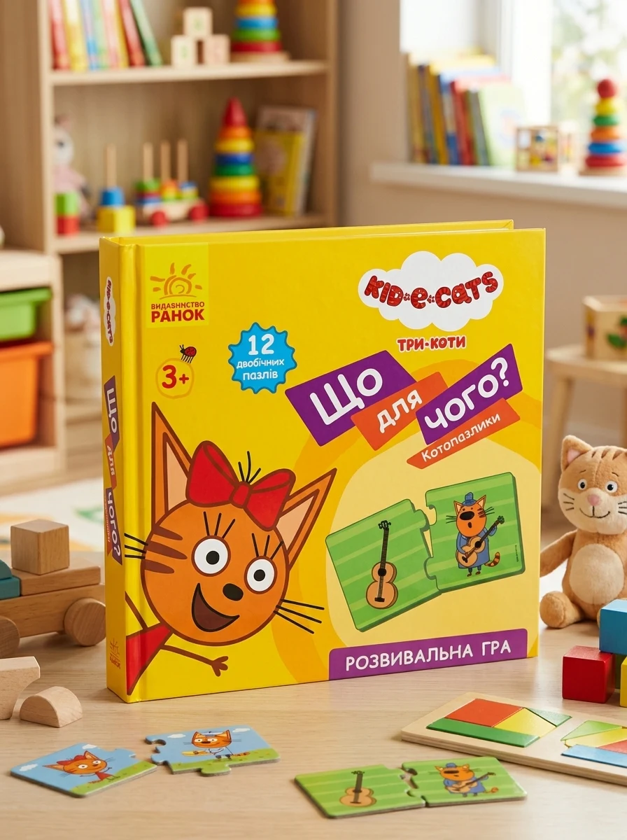 Кото-пазлики. Що для чого?, — Дитяча література