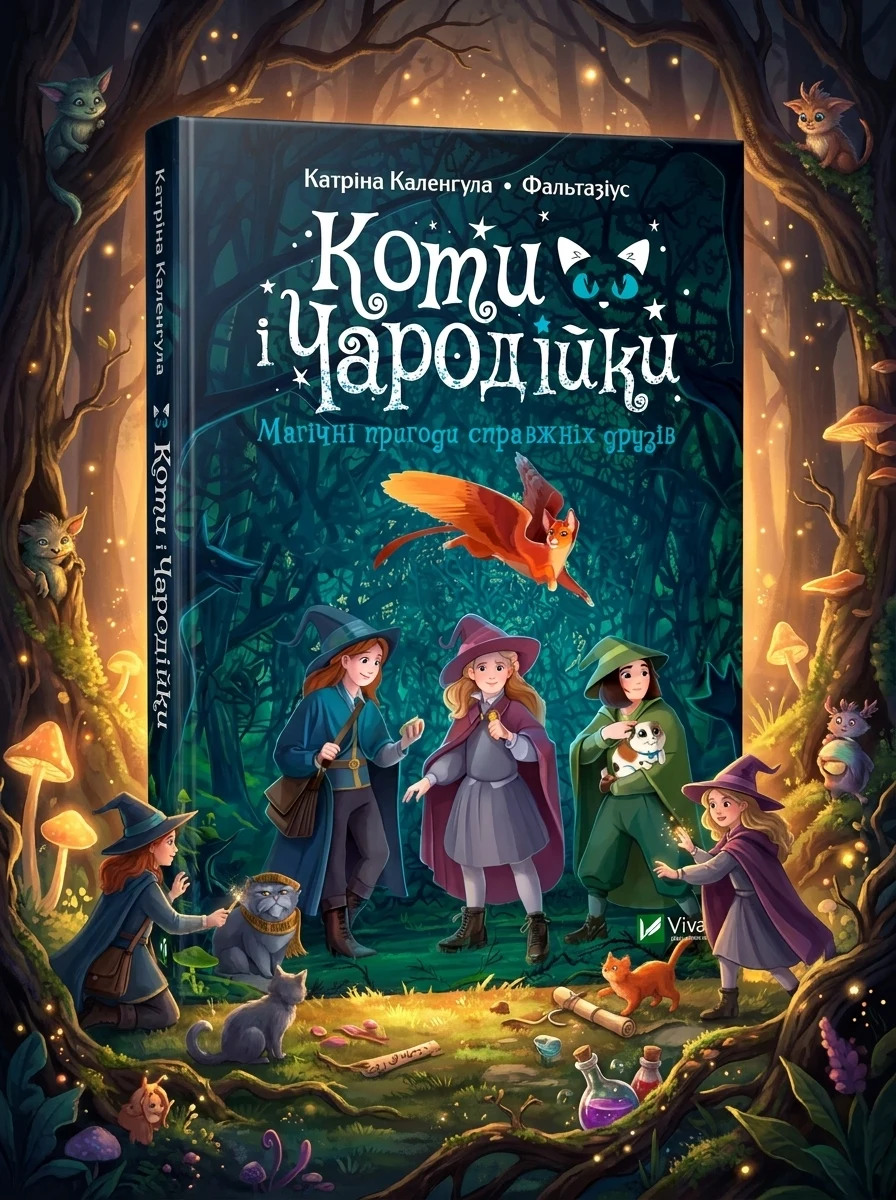 Коти і Чародійки. Магічні пригоди справжніх друзів — фото 2