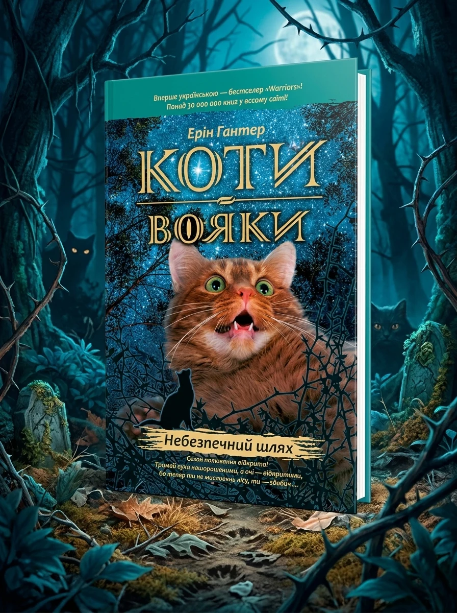 Коти-вояки. Книга 5. Небезпечний шлях