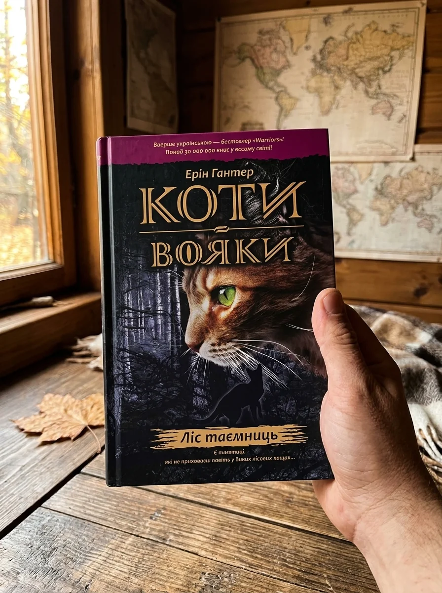 Коти-Вояки. Ліс таємниць — Дитяча література