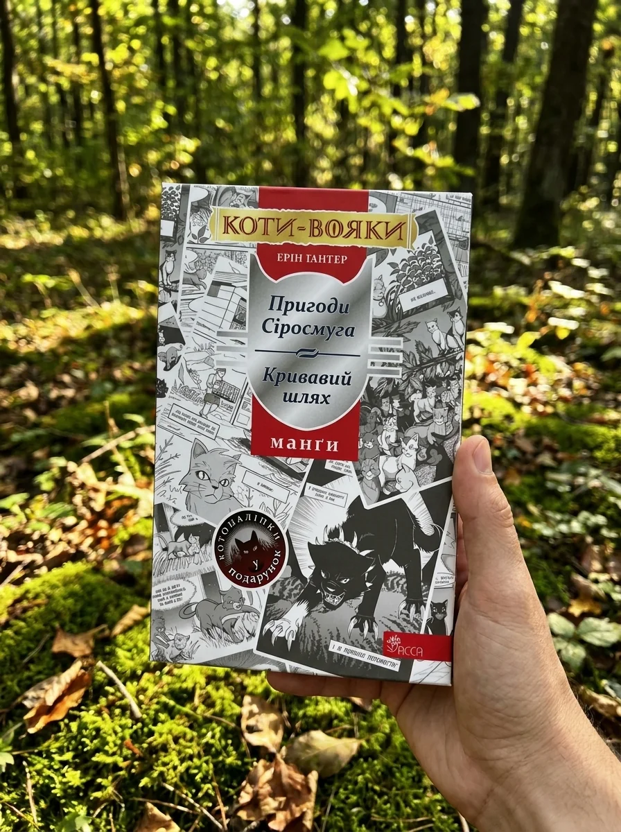Коти-Вояки. Манґа. Подарунковий комплект. Манґи 1-4. — Дитячі комікси