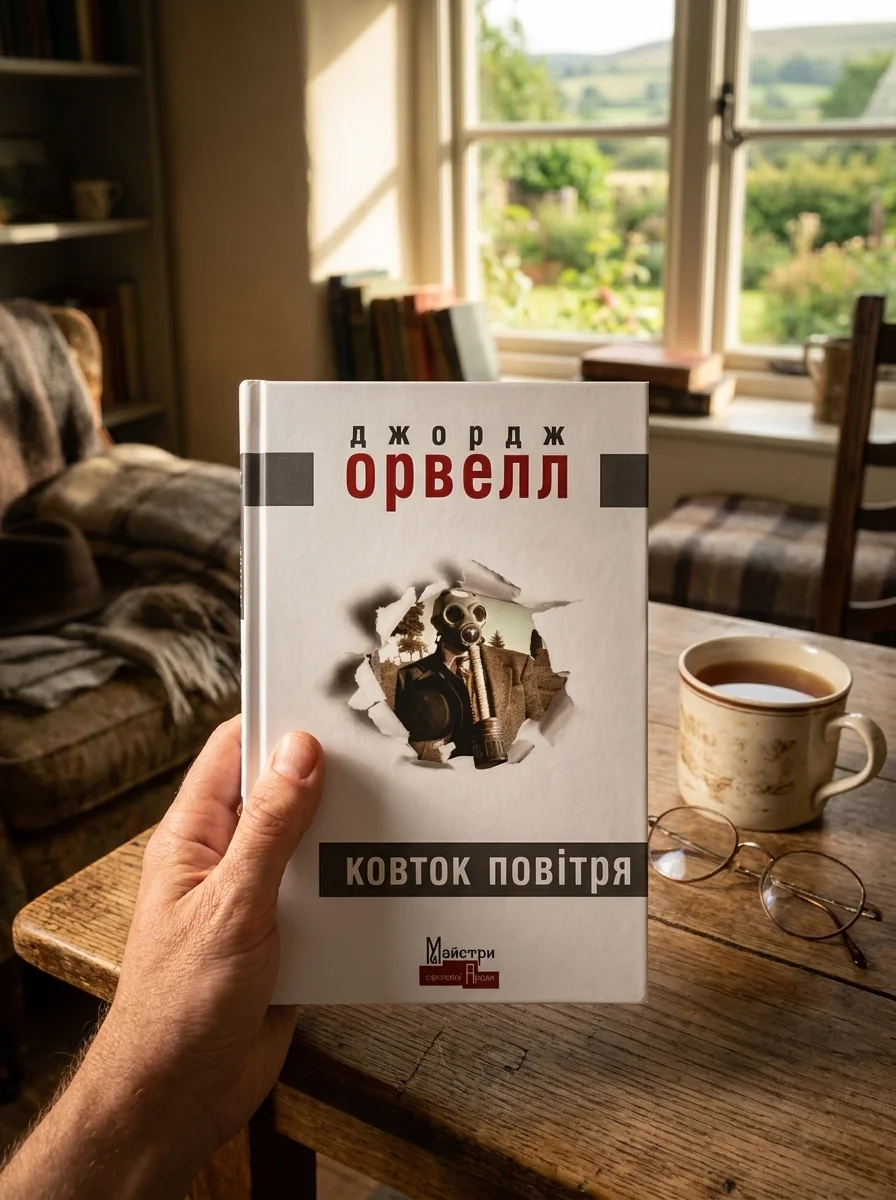 Ковток повітря — Орвелл Джордж, обкладинка