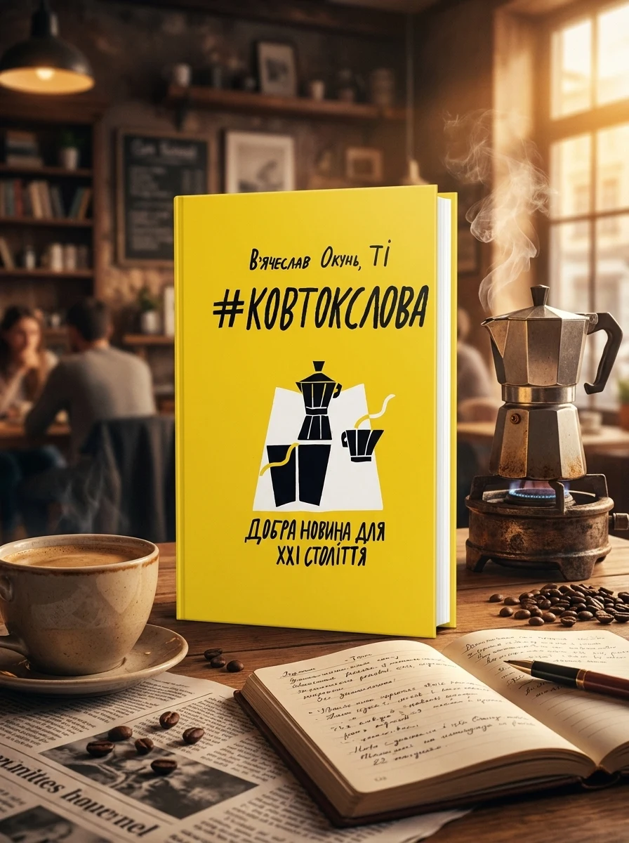#Ковтокслова. Добра новина для XXI століття — В'ячеслав Окунь, обкладинка