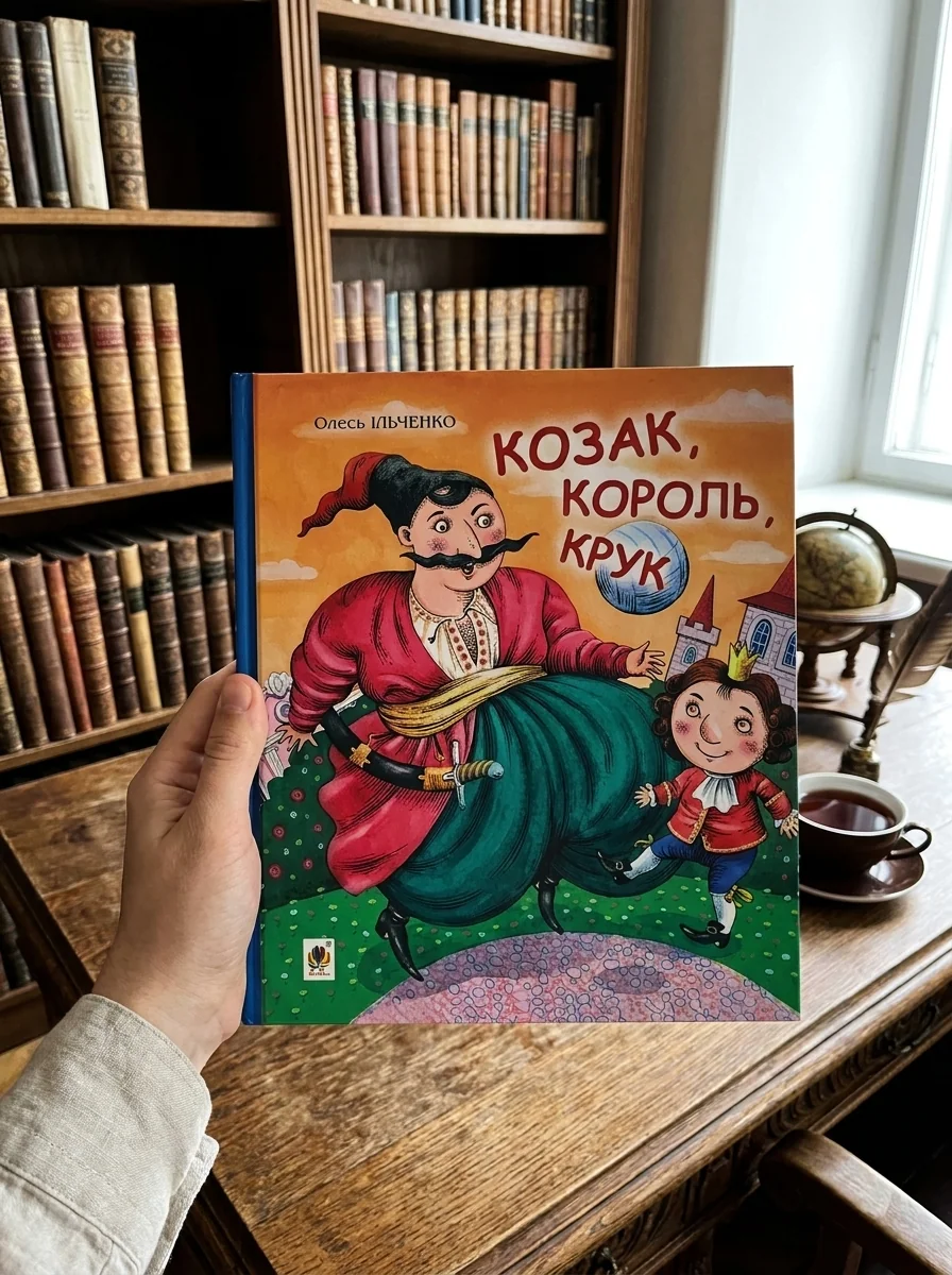 Козак, король, крук — Художня література