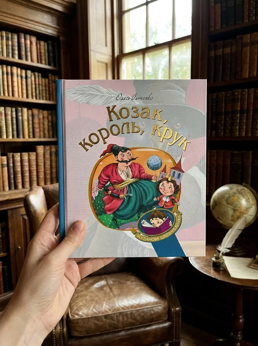 Козак, король, крук — Художня література