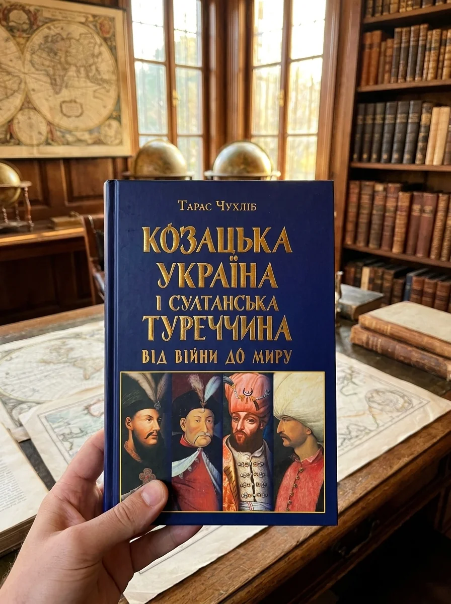 Козацька Україна і султанська Туреччина. Від війни до миру — Тарас Чухліб, обкладинка