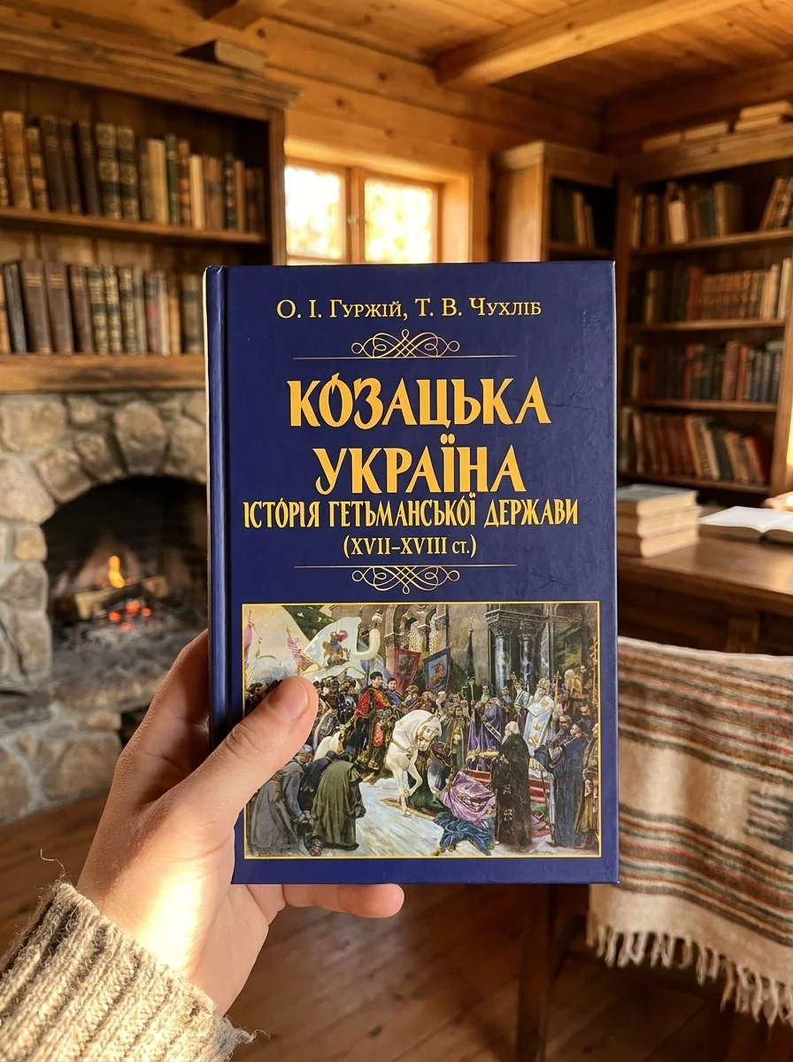 Козацька Україна. Історія Гетьманської Держави (XVII-XVIII ст.) — Олександр Гуржій, обкладинка