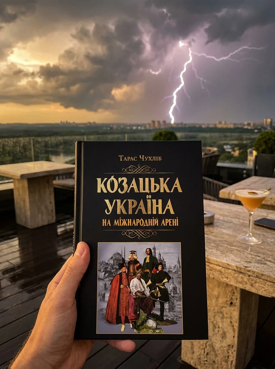 Козацька Україна на міжнародній арені — Чухліб Тарас, обкладинка