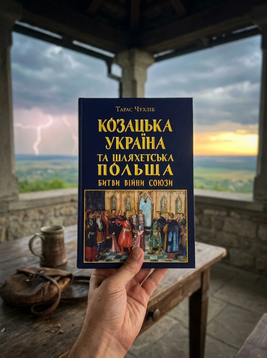 Козацька Україна та Шляхетська Польща. Битви, війни, союзи — Тарас Чухліб, обкладинка