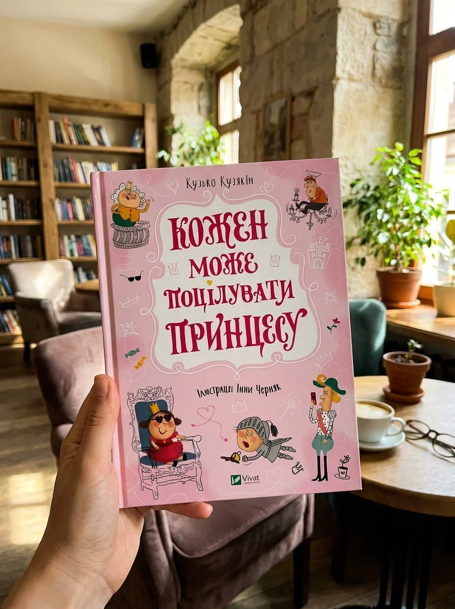 Кожен може поцілувати принцесу | купити книгу онлайн