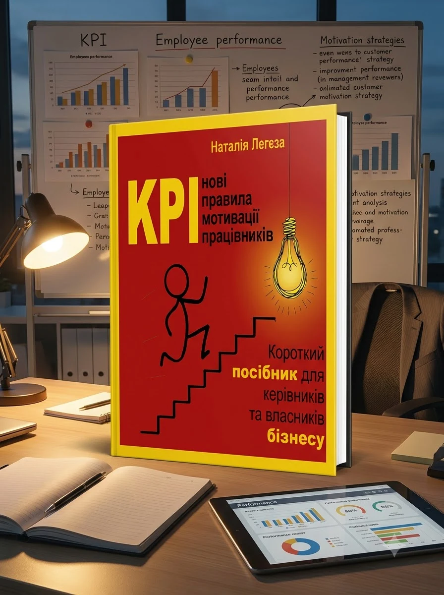 KPI - нові правила мотивації працівників. Короткий посібник для керівників та власників бізнесу