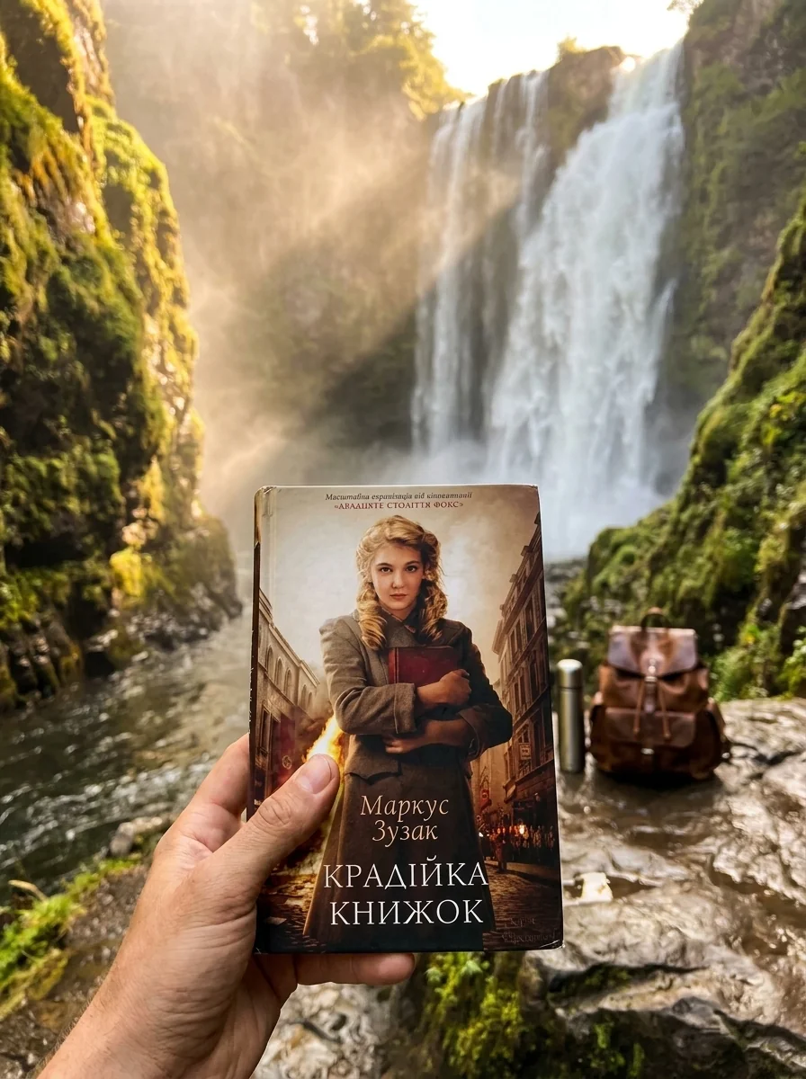 Крадійка книжок — Зузак М., обкладинка