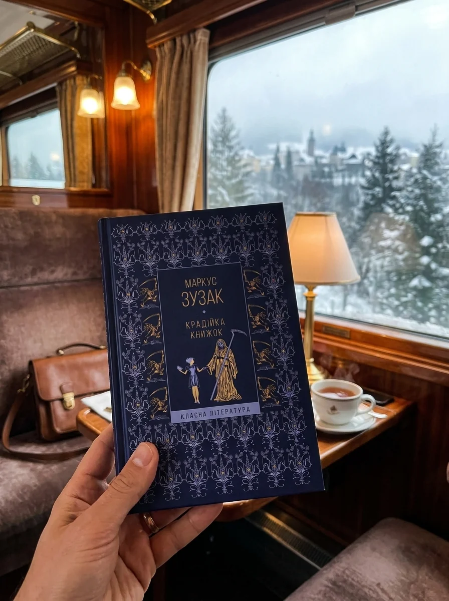 Крадійка книжок (Класна Література) — Зузак М., обкладинка
