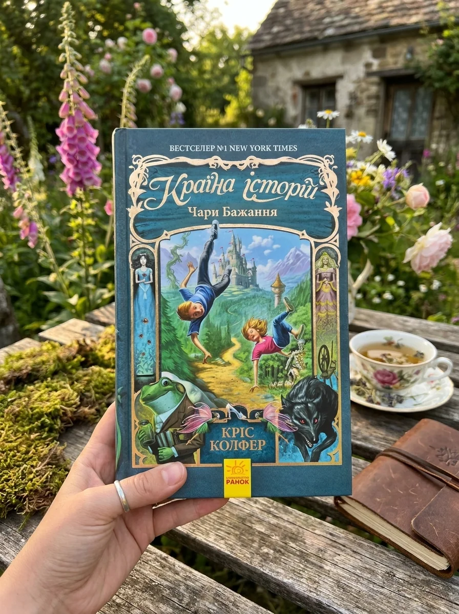 Країна історій. Чари Бажання. Книга 1 — Колфер К., обкладинка