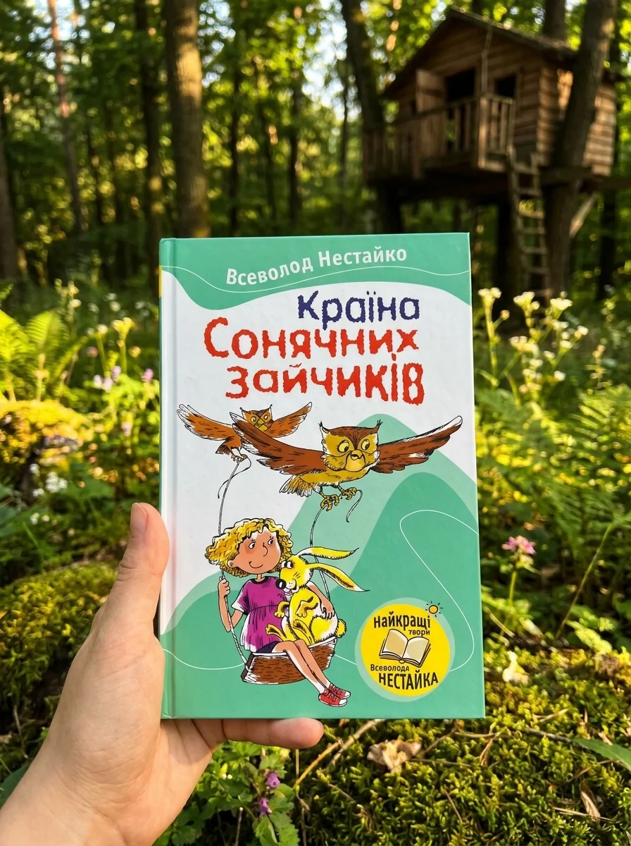 Країна Сонячних Зайчикiв — Всеволод Нестайко, обкладинка