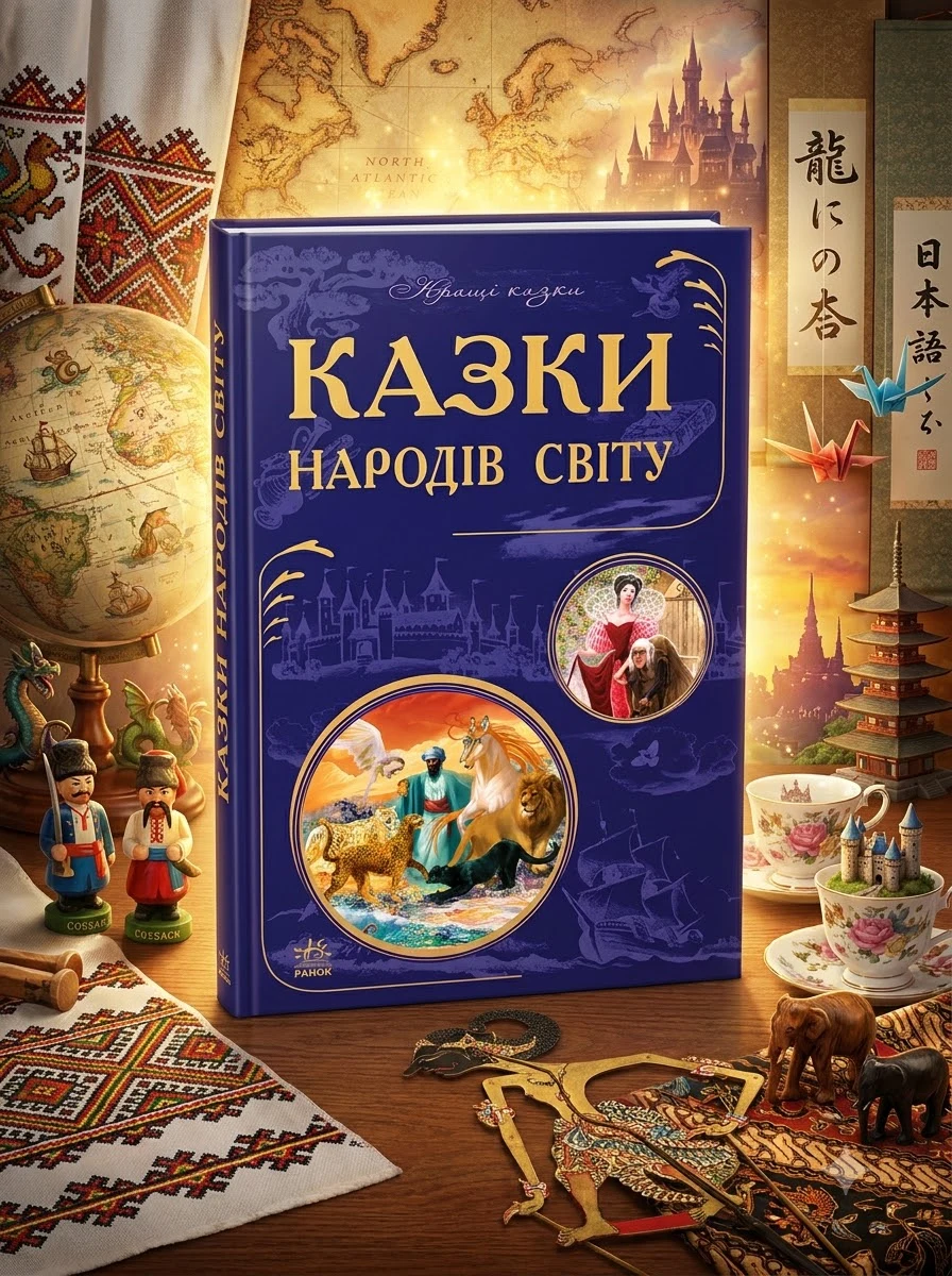 Кращі казки: Казки народів світу — Дитячі книги