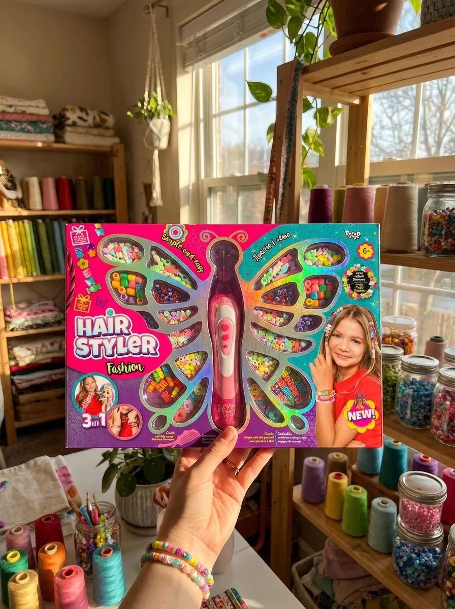 Креативна творчість Danko Toys Hair Styler. Fashion (HS-01-01), обкладинка