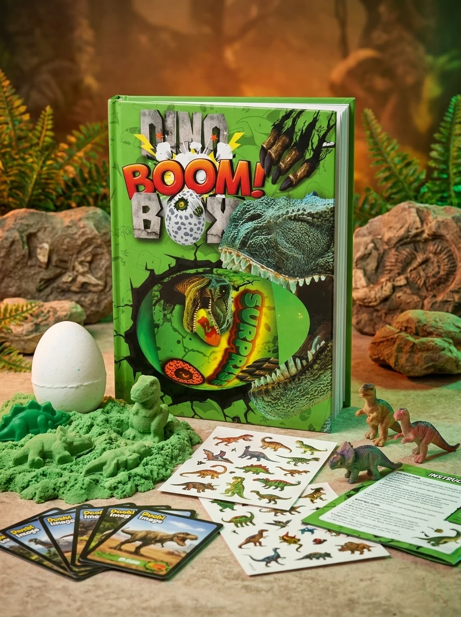 Креативна творчість Dino Boom Box Danko Toys, DBB-01-01U