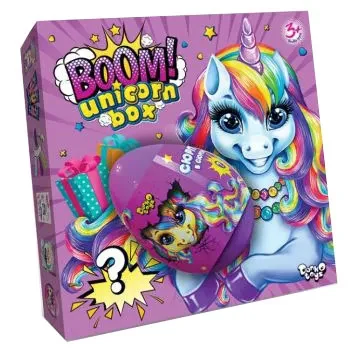 Креативна творчість Unicorn Boom Box Danko Toys, BUB-01-01U