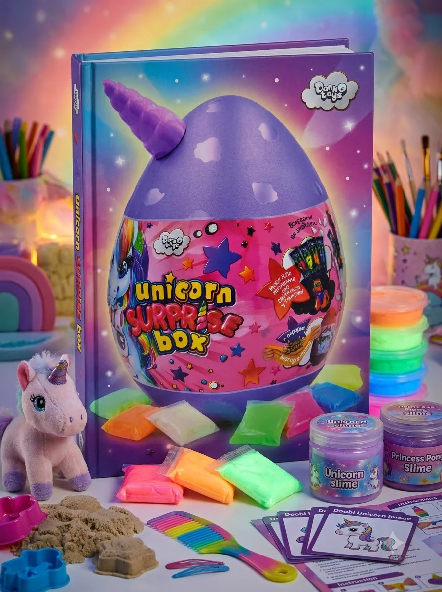 Креативна творчість Unicorn Surprise Box USB-01-01U