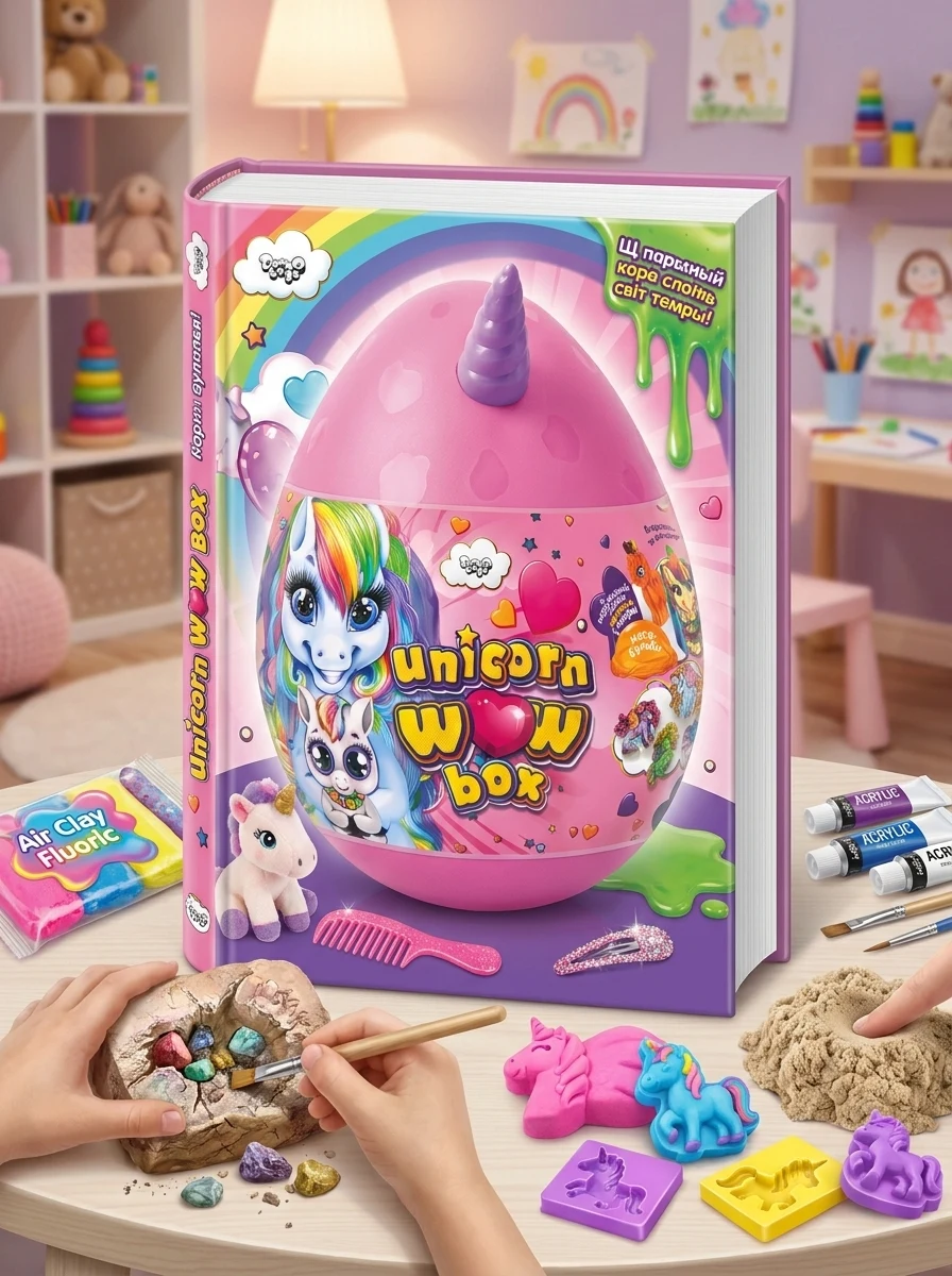 Креативна творчість Unicorn WOW Box UWB-01-01U