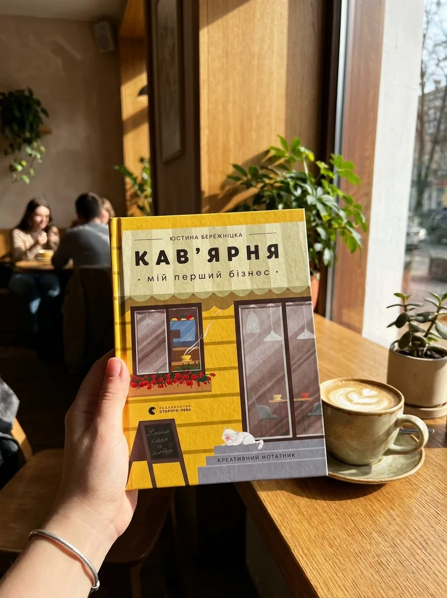 Креативний нотатник Кав’ярня. Мій перший бізнес — Бізнес та саморозвиток