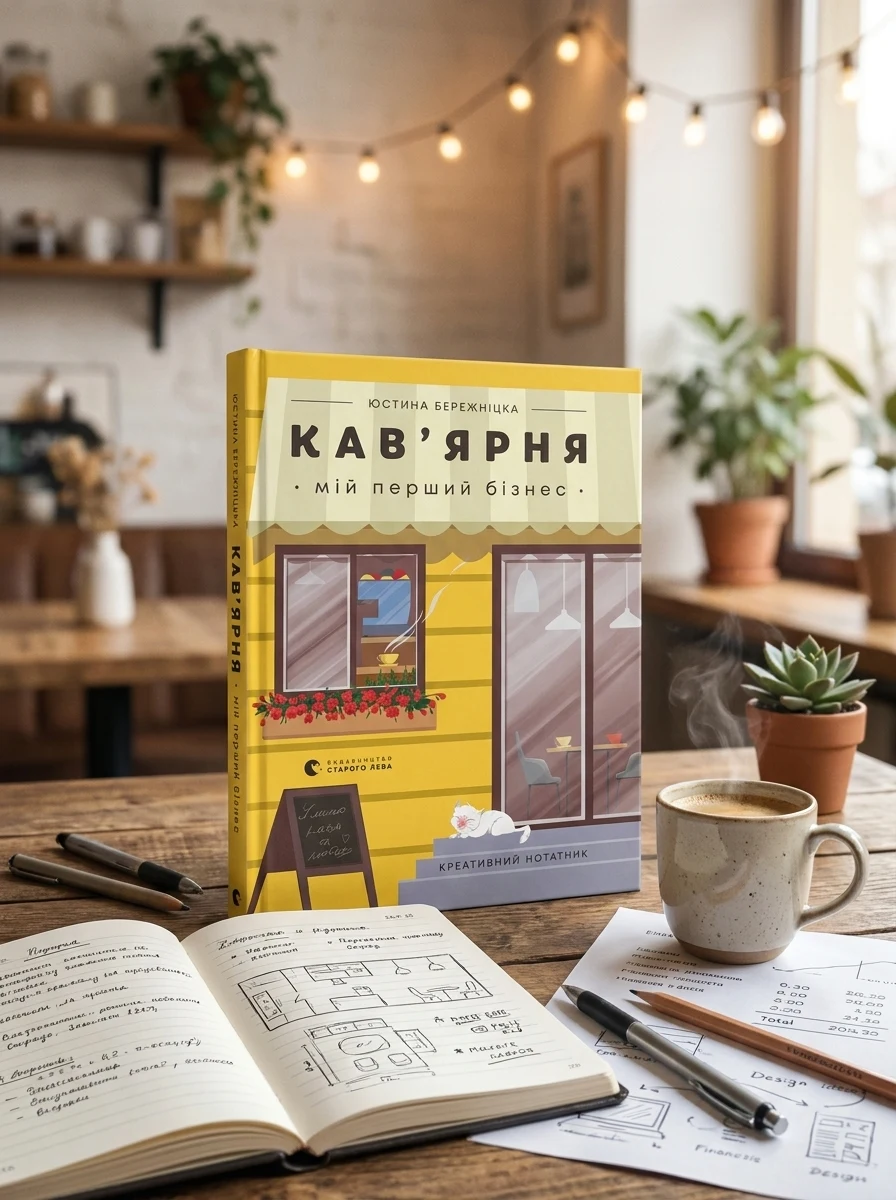 Креативний нотатник Кав’ярня. Мій перший бізнес — фото 2
