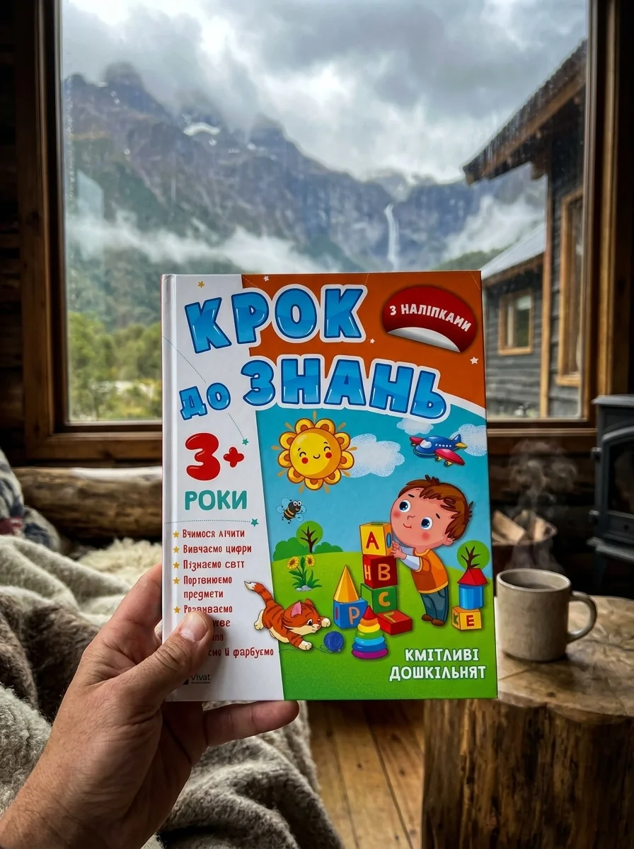 Крок до знань. Кмітливі дошкільнята. Від 3 років | купити книгу онлайн