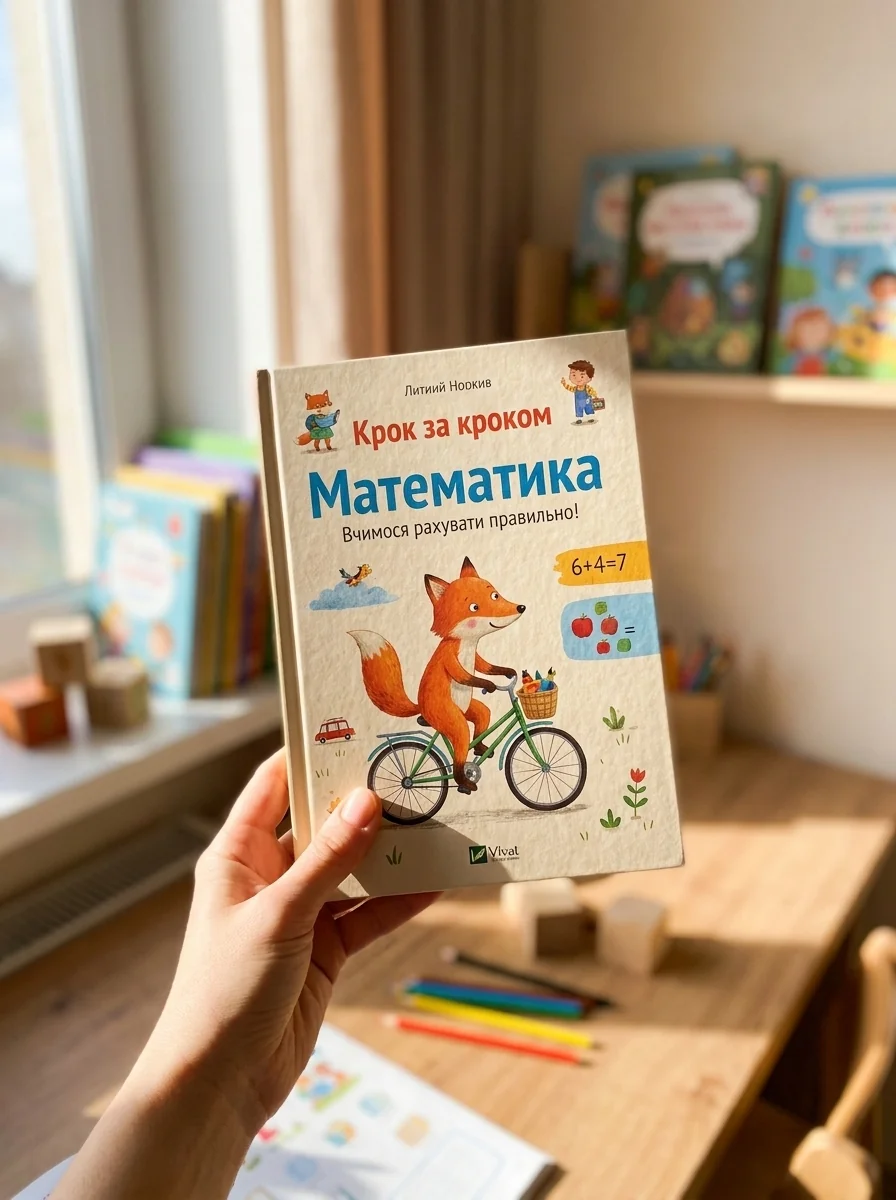 Крок за кроком. Математика. Вчимося рахувати правильно! Від 4 років — Підготовка до школи
