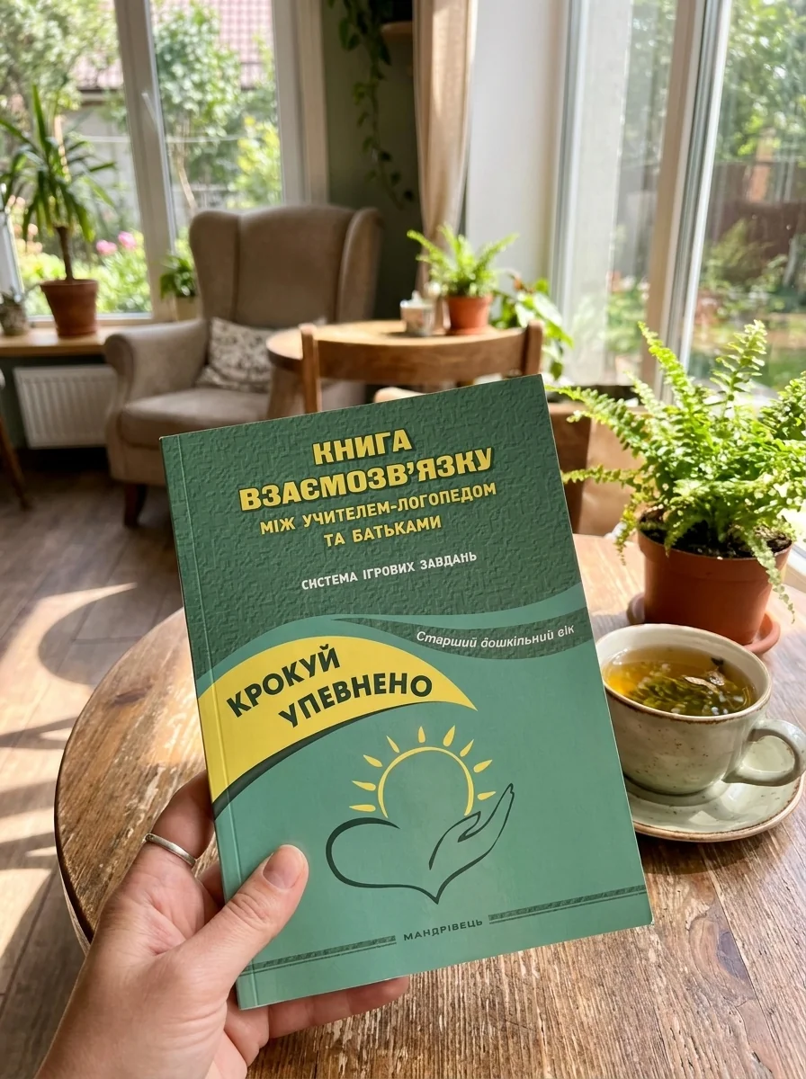 Крокуй упевнено. Книга взаємозв’язку між учителем-логопедом та батьками — Ольга Іщенко, фото 2