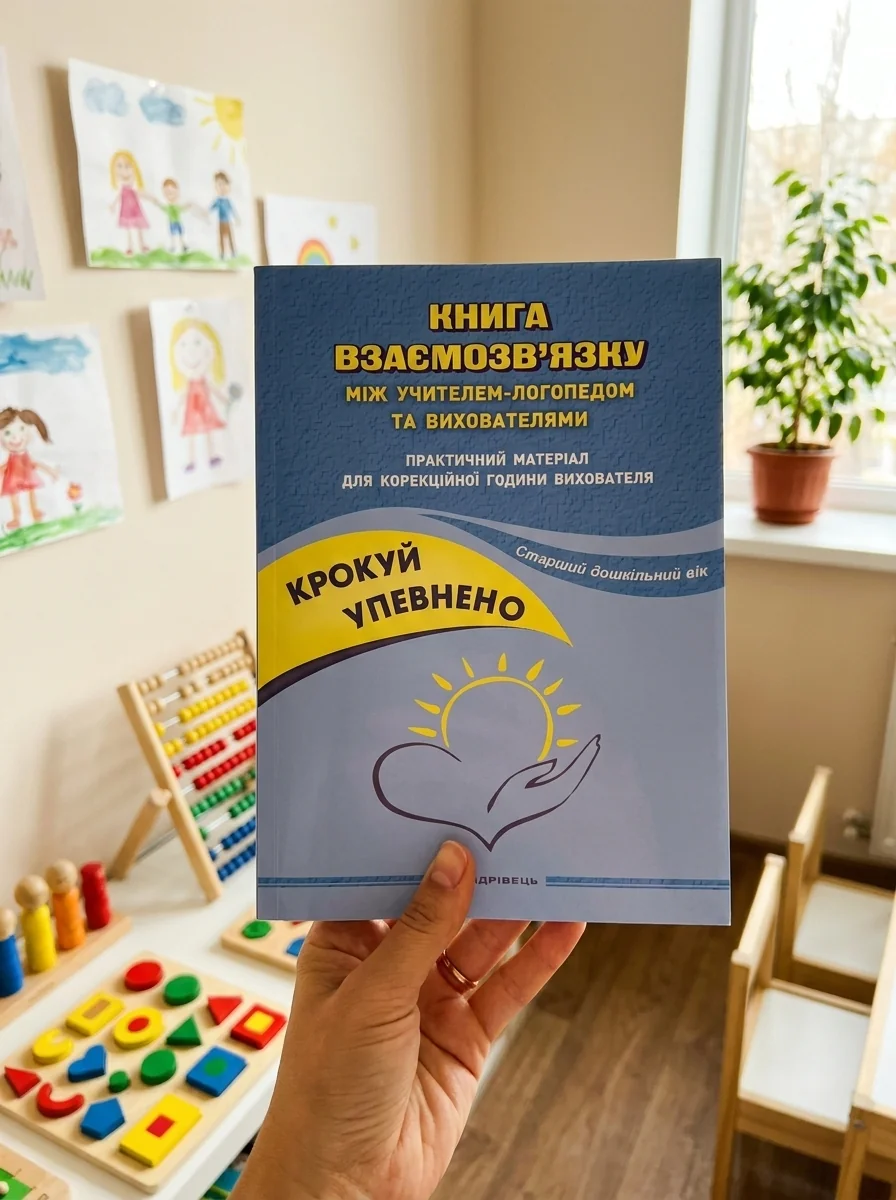 Крокуй упевнено. Книга взаємозв’язку між учителем-логопедом та вихователями — Ольга Іщенко, фото 2
