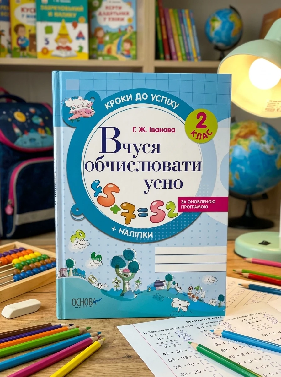 Кроки до успіху. Вчуся обчислювати усно. 2 клас. За оновленою програмою — Вивчення мов