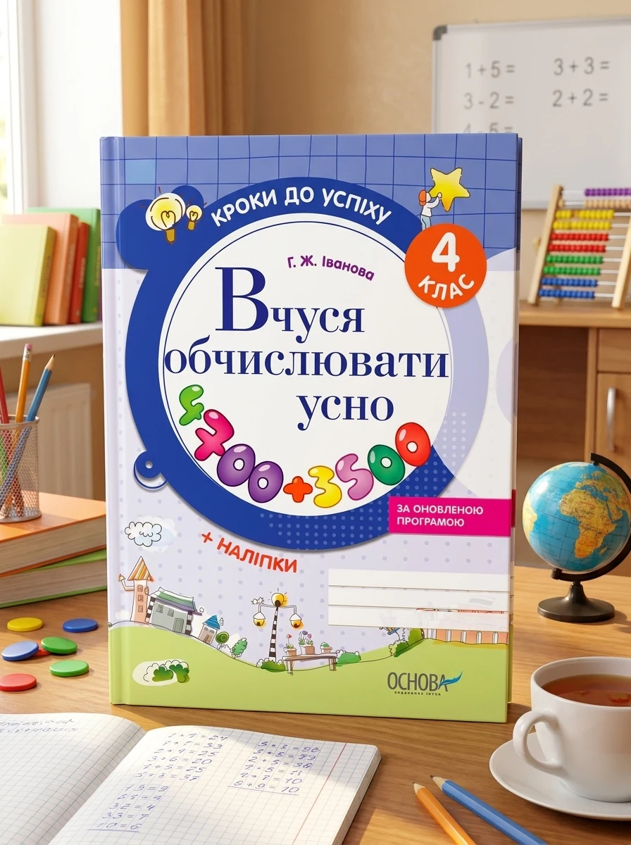 Кроки до успіху. Вчуся обчислювати усно. 4 клас. (оновлена) — Вивчення мов