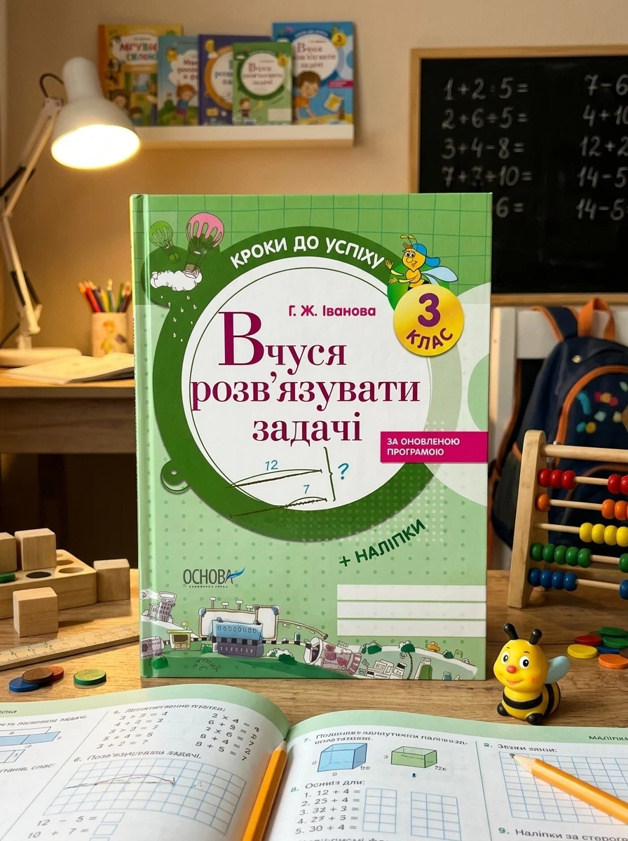 Кроки до успіху. Вчуся розв'язувати задачі. 3 клас. (оновлена) — Вивчення мов