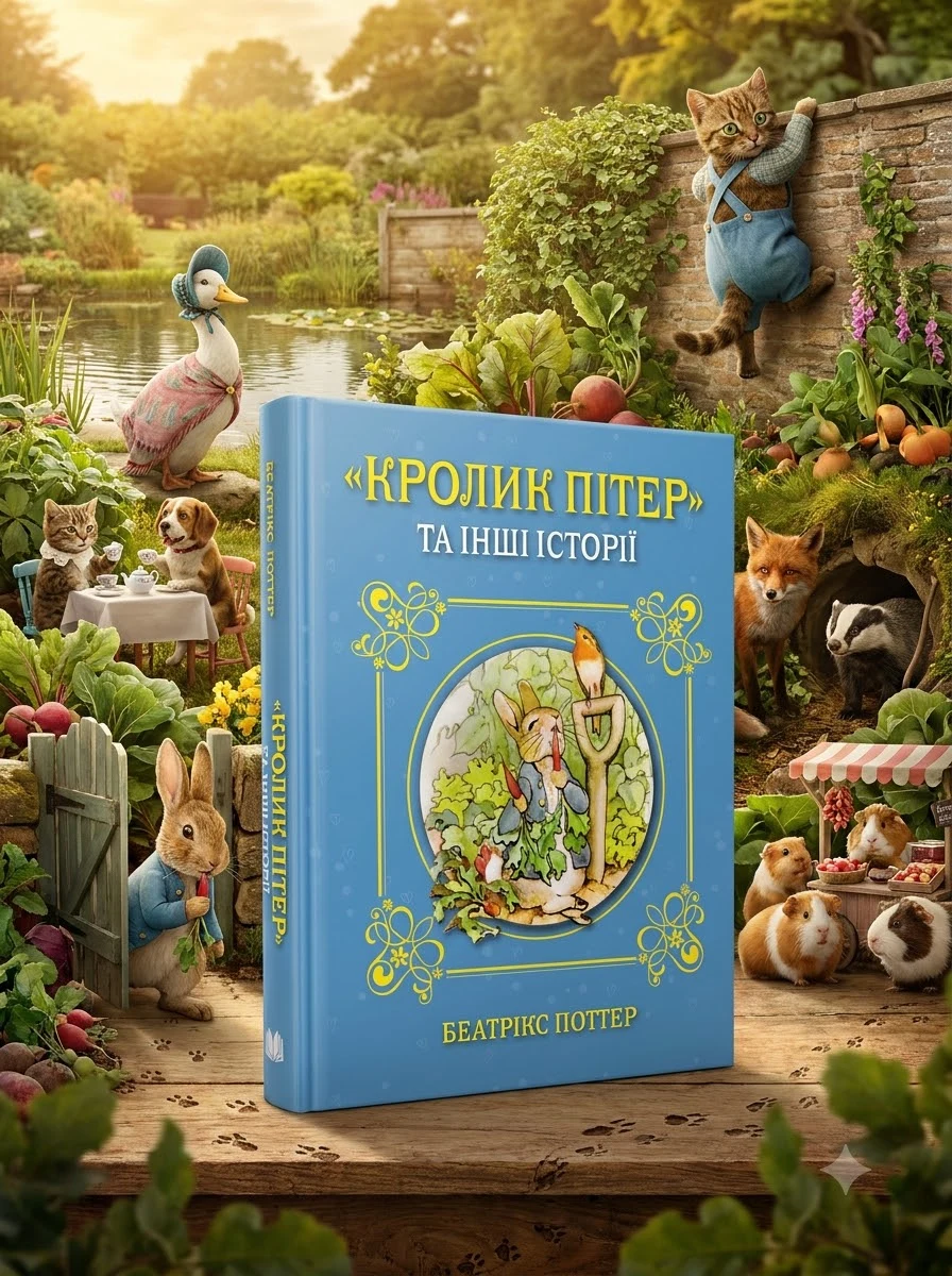 Кролик Пітер та інші історії — Дитячі книги