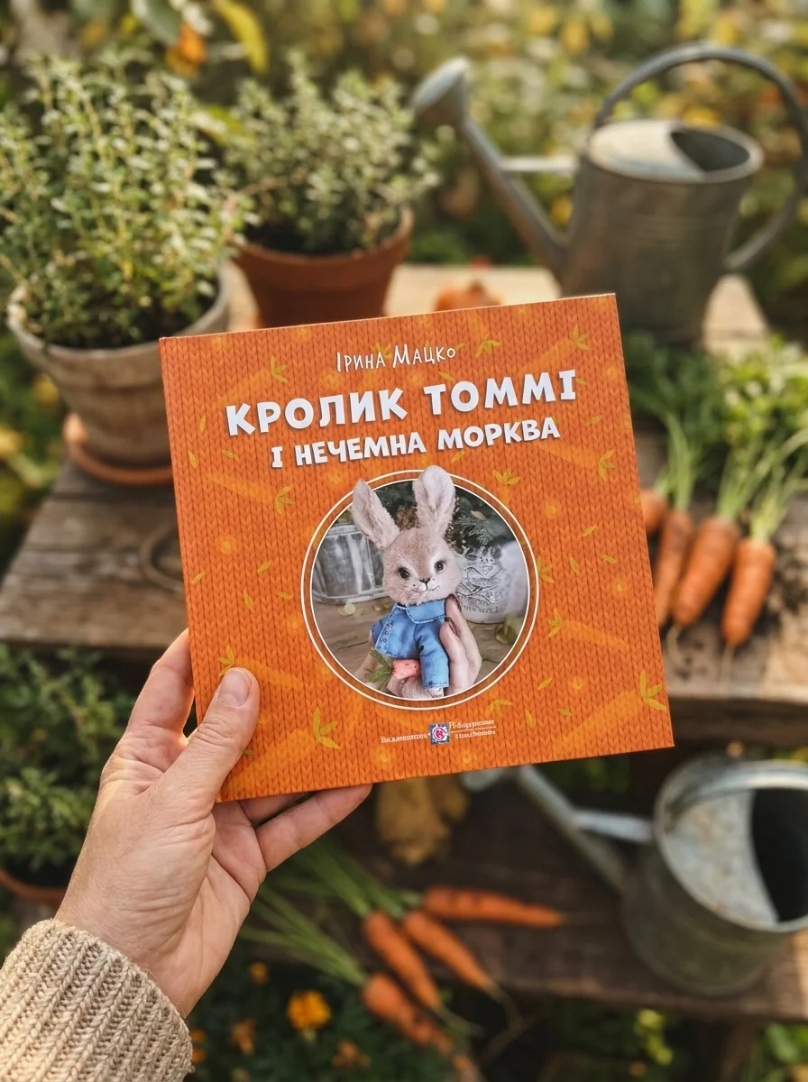 Кролик Томмі і нечемна морква — Дитяча література